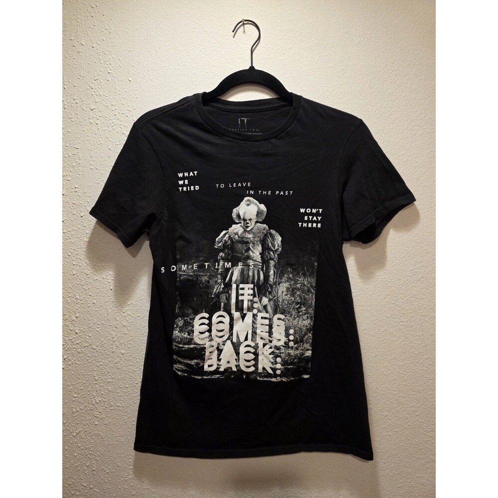 IT Chapter 2 Men’s Graphic T Shirt Penny Wise Size Small Black Graphic Horror